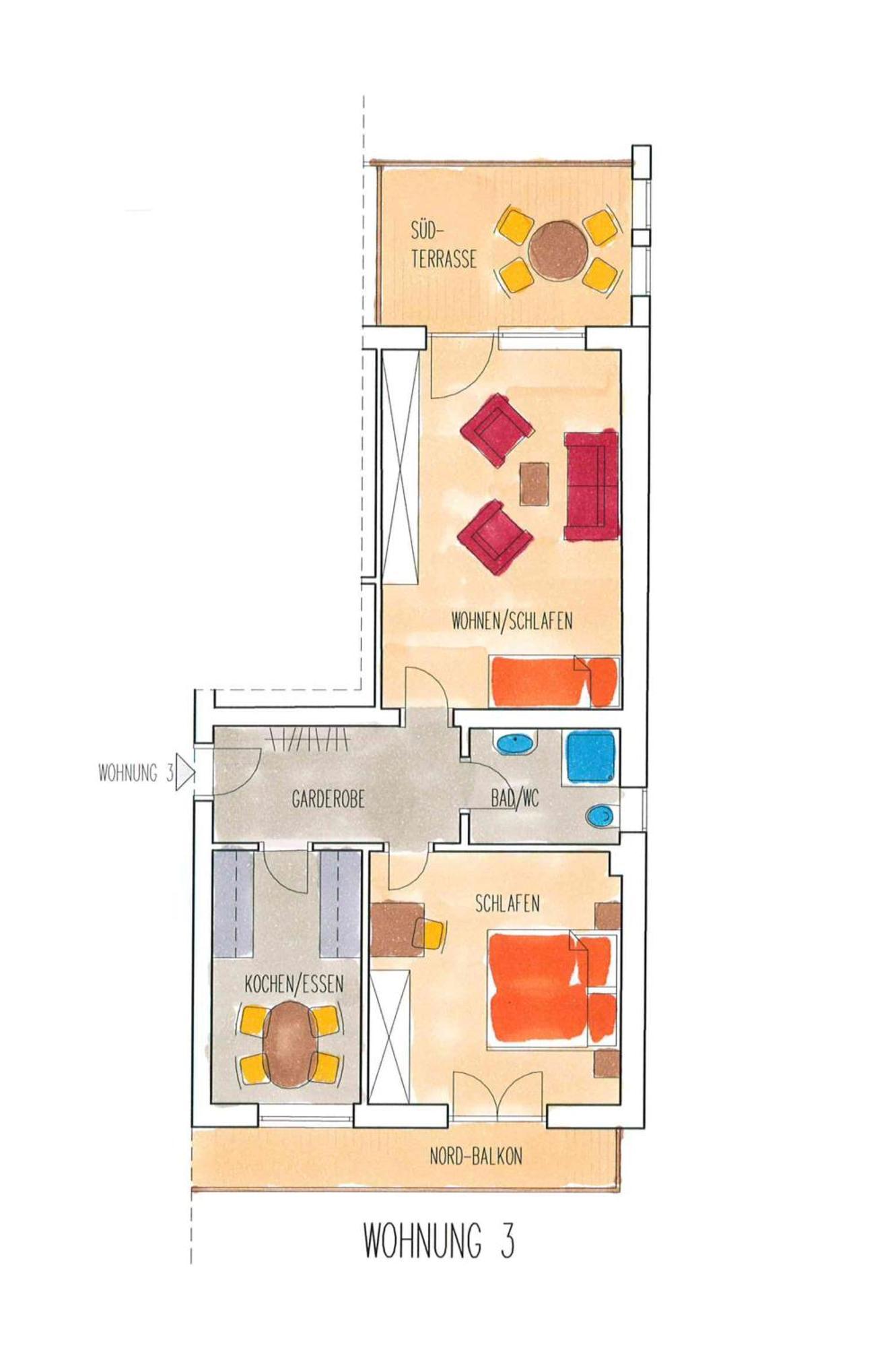 Appartements Gaertner Бихльбах Номер фото